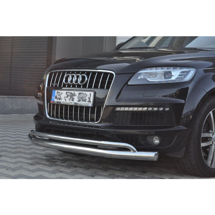 Bara protectie fata Audi Q7 04-14 ARP ARROW, Chrome - imagine 2