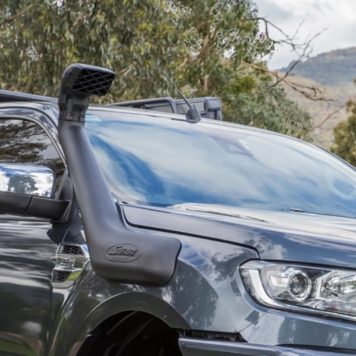 Snorkel Safari ARB - Ford Ranger 2011-2022 montat pe masina Gri