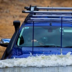 Snorkel-Safari-ARB-Toyota-Hilux-2015-2025 montat pe masina - in folosinta in apa