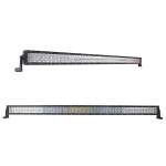 LED BAR 5D 300w 12v-24v, 40500 lumeni, 133cm, Combo 8 grade/90 grade - imagine 3