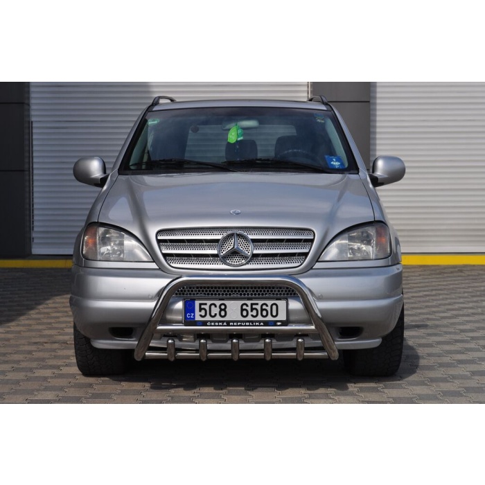 Bullbar fata Mercedes W 163 ML [98-05] - ARP INFORM, Chrome - imagine 3