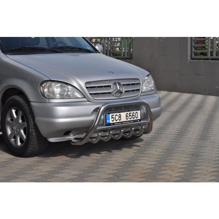 Bullbar fata Mercedes W 163 ML [98-05] - ARP INFORM, Chrome - imagine 4