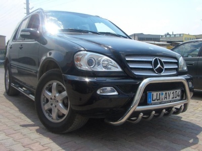 Bullbar fata Mercedes W 163 ML [98-05] - ARP INFORM, Chrome - imagine 5