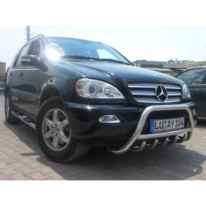Bullbar fata Mercedes W 163 ML [98-05] - ARP INFORM, Chrome - imagine 5