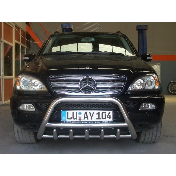 Bullbar fata Mercedes W 163 ML [98-05] - ARP INFORM, Chrome - imagine 2