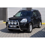 Bullbar fata Nissan X-TRAIL [08-13] - ARP KUNGSBACKA, Chrome, cu suporti pentru LEDbar-uri sau Proiectoare - imagine 3