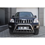 BullBar fata Toyota Land Cruiser Prado 03-09 - ARP INVITE, Chrome - imagine 3