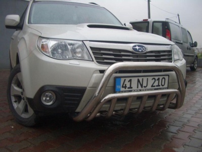 BullBar fata Subaru Forester 08-12 - ARP INVITE, Chrome - imagine 3