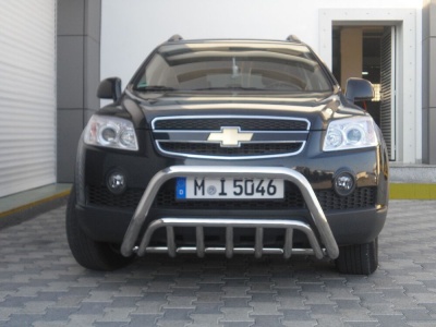 BullBar fata Chevrolet Captiva 06-11- ARP INVITE, Chrome - imagine 3