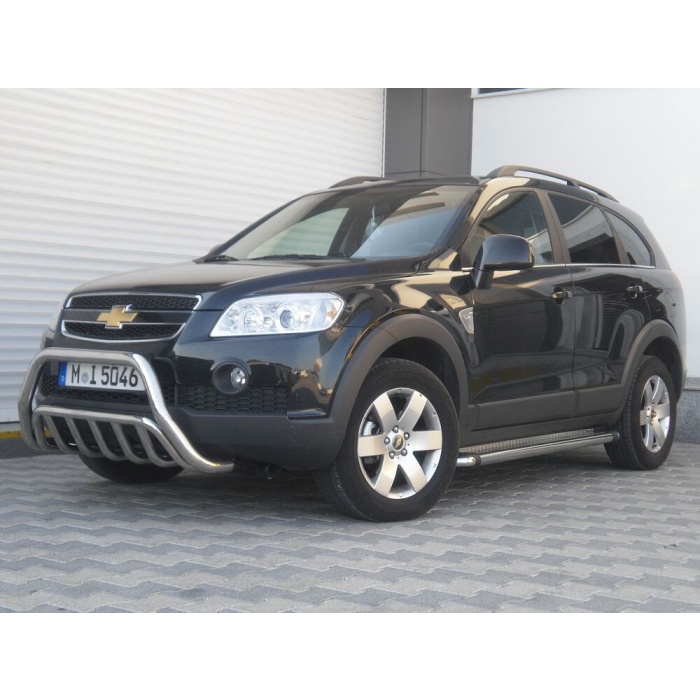 BullBar fata Chevrolet Captiva 06-11- ARP INVITE, Chrome - imagine 2