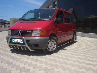 Bullbar fata Mercedes VITO [98-03] - ARP INFORM, Chrome - imagine 3