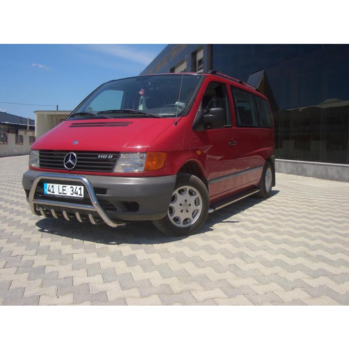 Bullbar fata Mercedes VITO [98-03] - ARP INFORM, Chrome - imagine 3