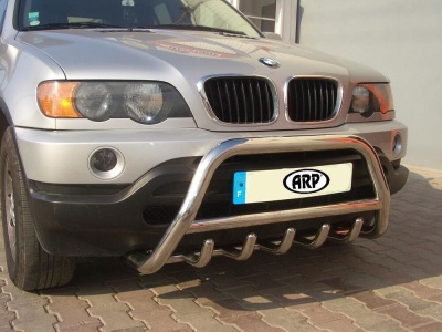 BullBar fata BMW X5 01-09 - ARP INFORM, Chrome - imagine 4