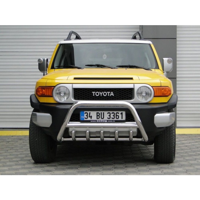 Bullbar fata Toyota FJ CRUISER [08-Prezent] - ARP INFORM, Chrome - imagine 2