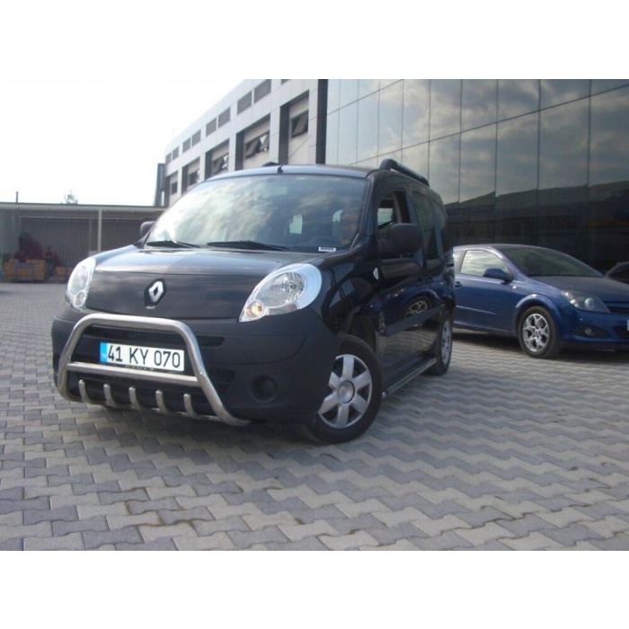 BullBar fata Renault Kangoo 08-Prezent - ARP INFORM, Chrome - imagine 3