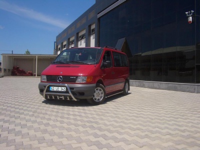 Bullbar fata Mercedes VITO [98-03] - ARP INFORM, Chrome - imagine 2