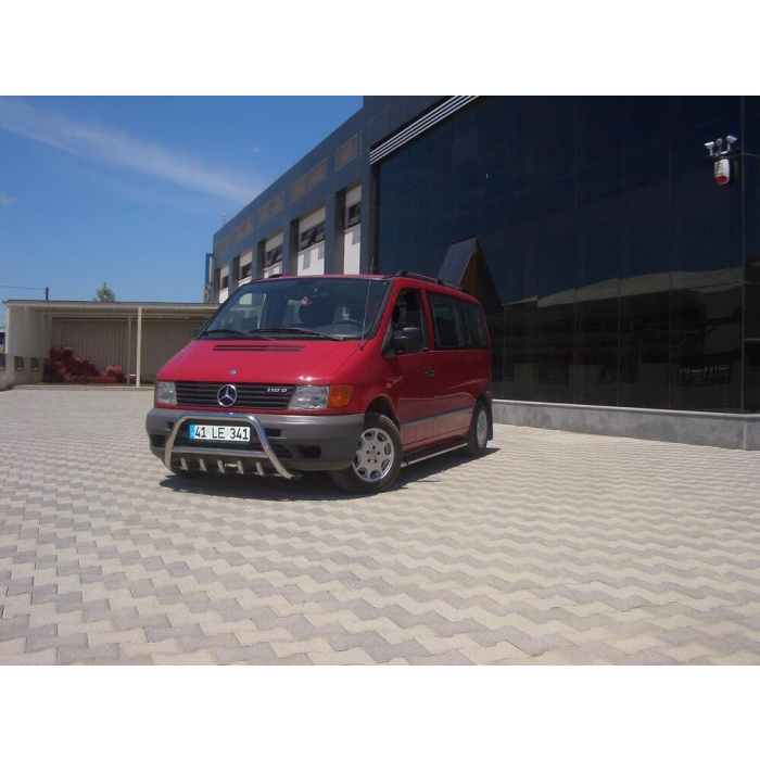Bullbar fata Mercedes VITO [98-03] - ARP INFORM, Chrome - imagine 2