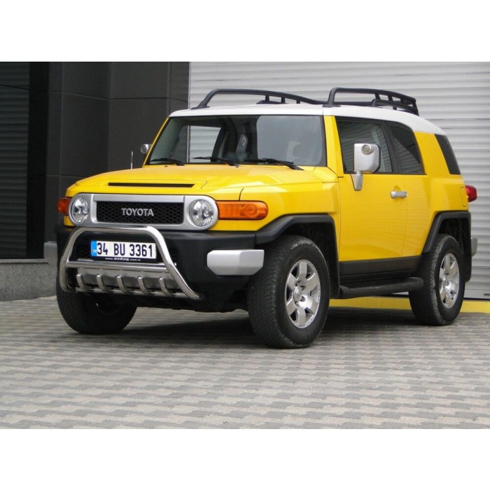 Bullbar fata Toyota FJ CRUISER [08-Prezent] - ARP INFORM, Chrome - imagine 5