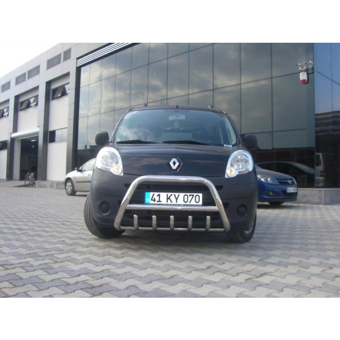 BullBar fata Renault Kangoo 08-Prezent - ARP INFORM, Chrome - imagine 2
