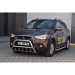 Bullbar fata Mitsubishi ASX [10-12] - ARP INFORM, Chrome - imagine 4