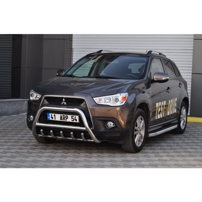 Bullbar fata Mitsubishi ASX [10-12] - ARP INFORM, Chrome - imagine 4