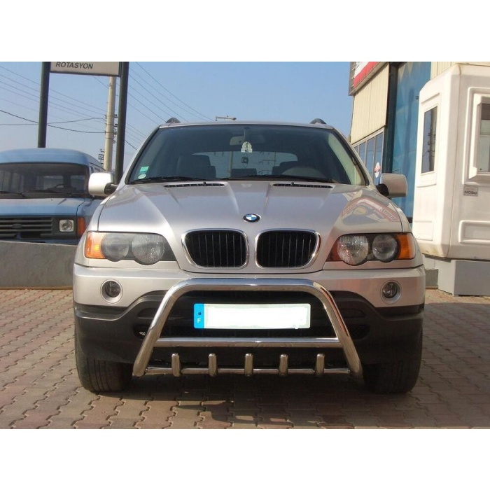 BullBar fata BMW X5 01-09 - ARP INFORM, Chrome - imagine 3