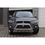 Bullbar fata Mitsubishi QUTLANDER [10-12] - ARP INFORM, Chrome - imagine 3