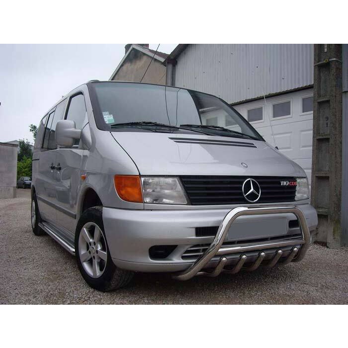 Bullbar fata Mercedes VITO [98-03] - ARP INFORM, Chrome - imagine 4