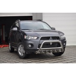 Bullbar fata Mitsubishi QUTLANDER [10-12] - ARP INFORM, Chrome - imagine 2