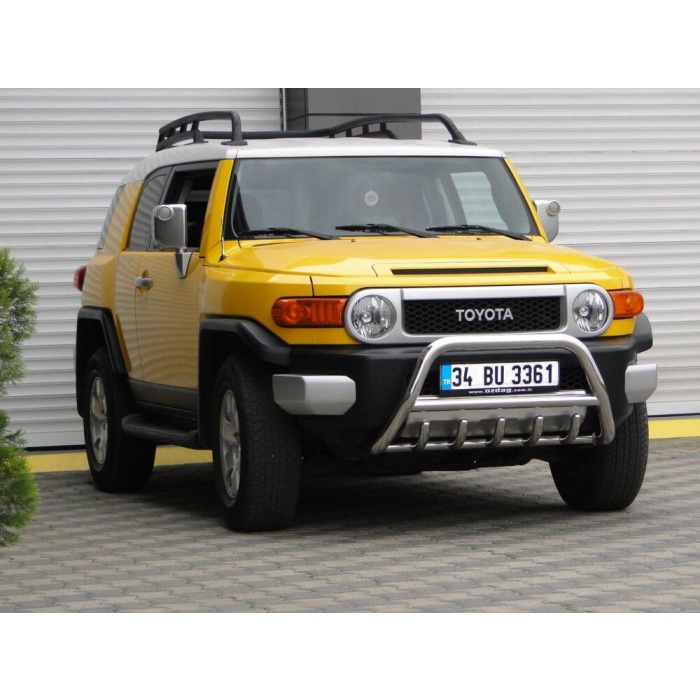 Bullbar fata Toyota FJ CRUISER [08-Prezent] - ARP INFORM, Chrome - imagine 6