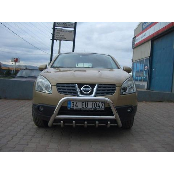 BullBar fata Nissan Qashqai DCI 07-13 - ARP INFORM, Chrome - imagine 2