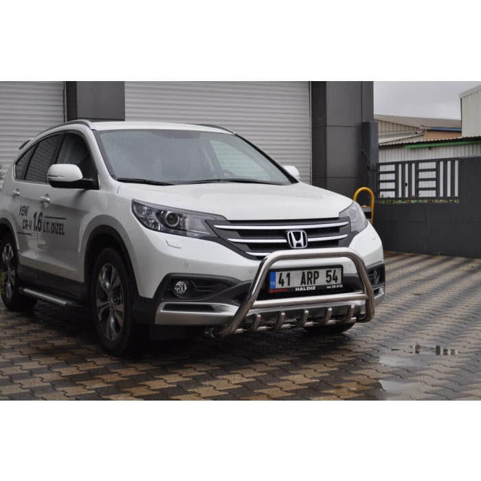 Bullbar fata Honda CRV [12-14] - ARP INFORM, Chrome - imagine 3