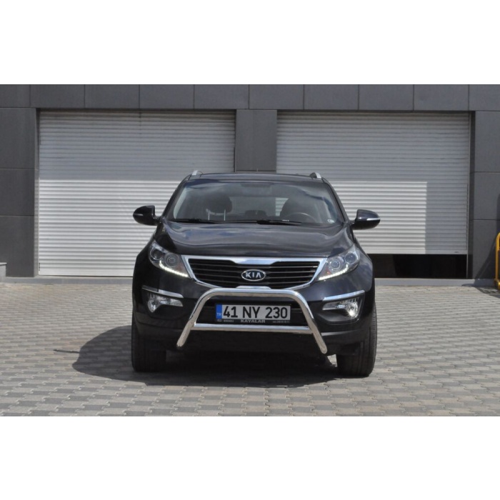 BullBar fata Kia Sportage 10-15 - ARP COLT, Chrome - imagine 4
