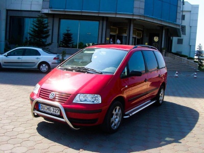 BullBar fata Volkswagen Sharan 97-Prezent - ARP COLT, Chrome - imagine 3