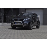 BullBar fata Kia Sportage 10-15 - ARP COLT, Chrome - imagine 2