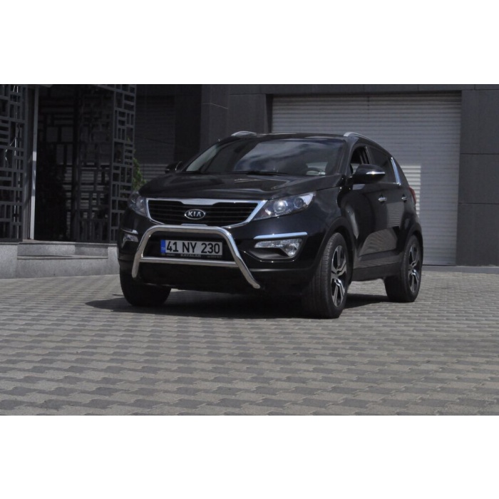 BullBar fata Kia Sportage 10-15 - ARP COLT, Chrome - imagine 2