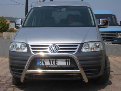 BullBar fata Volkswagen Caddy 04-10 - ARP COLT, Chrome - imagine 2