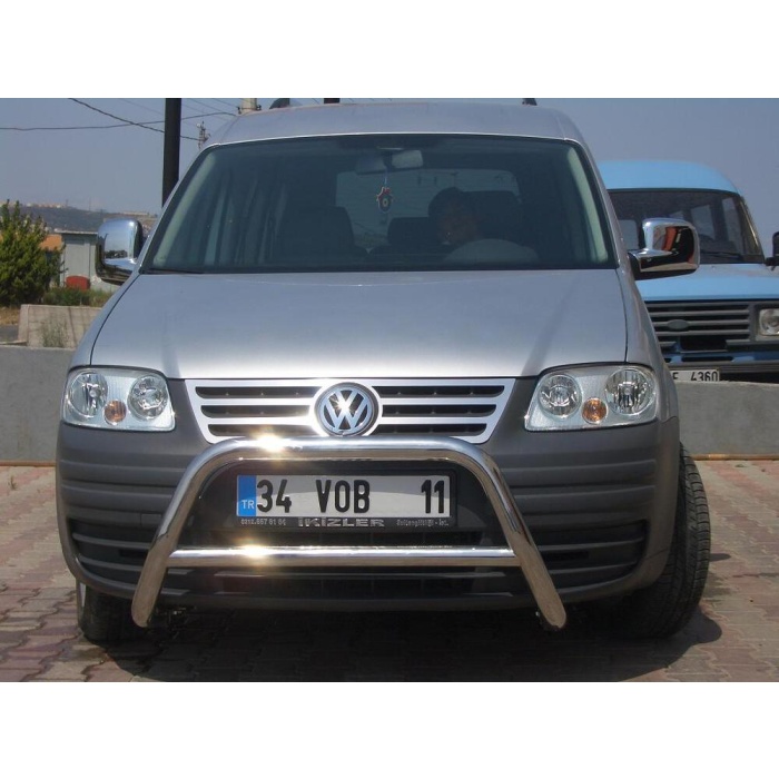 BullBar fata Volkswagen Caddy 04-10 - ARP COLT, Chrome - imagine 2