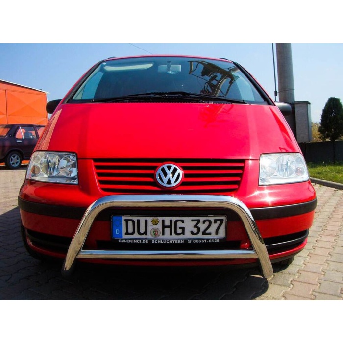 BullBar fata Volkswagen Sharan 97-Prezent - ARP COLT, Chrome - imagine 4