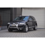 BullBar fata Volkswagen Touareg 03-10 - ARP COLT, Chrome - imagine 2