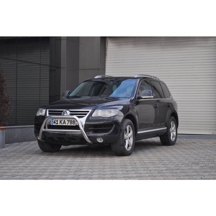 BullBar fata Volkswagen Touareg 03-10 - ARP COLT, Chrome - imagine 2