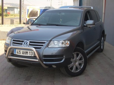 BullBar fata Volkswagen Touareg 03-10 - ARP COLT, Chrome - imagine 3