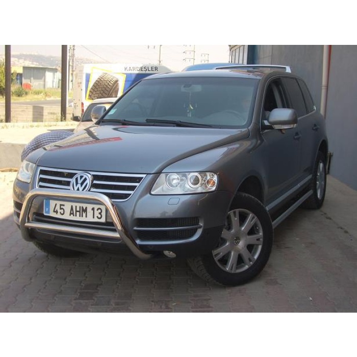 BullBar fata Volkswagen Touareg 03-10 - ARP COLT, Chrome - imagine 3