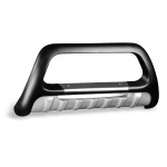 Bullbar fata Hyundai TUCSON [05-09] - ARP INDIA, Negru - Chrome