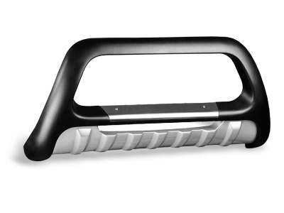 BullBar fata Renault Trafic SWB 04-Prezent - ARP INDIA, Negru - Chrome