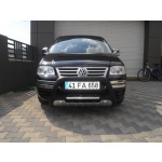 BullBar fata Volkswagen Caddy 04-10-Prezent - ARP INDIA, Negru - Chrome