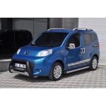 BullBar fata Peugeot Bipper 08-Prezent - ARP INDIA, Negru - Chrome - imagine 2