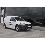 BullBar fata Volkswagen Caddy SWB 11-Prezent - ARP INDIA, Negru - Chrome - imagine 5