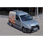 BullBar fata Renault Kangoo 98-07 - ARP INDIA, Negru - Chrome - imagine 2