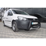 BullBar fata Volkswagen Caddy SWB 11-Prezent - ARP INDIA, Negru - Chrome - imagine 6